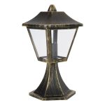 Ledvance Buitenlantaarn E27 Endura Classic Zwart-Goud | 33cm - Traditioneel