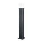 Ledvance Smart+ Wifi LED Sokkel Lamp 50cm Cube Donker Grijs Buitenverlichting 9.5W 500lm - 830 Warm Wit | RGBW - Dimbaar