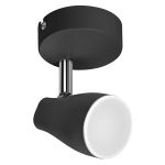 Ledvance LED Decor Spot Kunststof Zwart 4W 210lm - 827 Zeer Warm Wit | Dimbaar