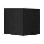 Nordlux Milda Kubi Wandlamp Aluminium Zwart 4.9W 290lm - 830 Warm Wit