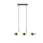 Emibig Hanglamp Rory Staal Zwart | Geschikt voor 6x E14 - Max 10W