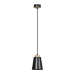 Emibig Hanglamp Bolero Staal Zwart | Geschikt voor 1x E27 - Max 15W