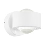 Eglo Wandlamp Ono 2 Aluminium Wit Up & Down 2.5W 250lm - 830 Warm Wit | IP20 