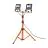 Ledvance LED Floodlight Bouwlamp Driepoot Donker Grijs 2X30W 5400lm 120D - 840 Koel Wit | IP65 - Symmetrisch