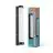 Ledvance LED Wandlamp Badkamerverlichting Orbis Buis Zwart 9W 820lm - 830-840 CCT | IP44 - Aanraak dimbaar