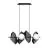 Emibig Hanglamp Drifton Staal Zwart | Geschikt voor 4x E14 - Max 10W