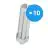 Voordeelpak 10x Osram Dulux T/E Plus 42W 830 | Warm Wit - 4-Pin