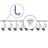 Bright Choice Complete Set 1-Fase Rail L 1,5 x 2 Meter Wit | incl. 8x Spot + GU10 2700K 3W Dimbaar + Eindkap, Voedingsconnector en L -Verbindingsstuk 