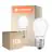 Voordeelpak 10x Ledvance Classic LED E27 Peer Mat 3.4W 470lm - 827 Zeer Warm Wit | Vervangt 40W