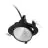Philips LED Spot Greenspace Accent Elbow Aluminium Zwart 22.5W 2900lm 36D - 827 Zeer Warm Wit | 163mm - IP20