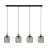 Eglo Hanglamp Chisle Staal Zwart | IP20 - Geschikt voor 4x E27 