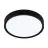 Eglo Plafondlamp Musurita Staal Zwart 14.6W 1600lm - 830 Warm Wit | IP20 