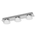 Ledvance Smart+ Wifi LED Wandlamp Badkamerverlichting Rond Zilver 18W 1200lm - 830-865 Afstembaar Wit | IP44
