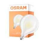 Osram LED Superstar E27 Globe Filament Mat 11W 1521lm - 940 Koel Wit | Beste Kleurweergave - Vervangt 100W