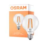 Osram LED Lamps E27 Globe Filament Helder 2.2W 470lm - 827 Zeer Warm Wit | Vervangt 40W