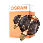 Osram Decor LED Lamp Zwart Glas E27 3.5W 300lm - 827 Zeer Warm Wit | Vervangt 25W