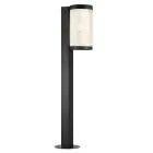 Nordlux Coupar Sokkel Lamp Aluminium Zwart | Geschikt voor 1x E27