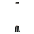 Emibig Hanglamp Bolero Staal Zwart | Geschikt voor 1x E27 - Max 15W
