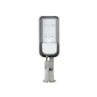 Bright Choice LED Straatverlichting 50W 6000lm 70x140D - 740 Koel Wit | IP65 - Lichtsensor - Asymmetrisch
