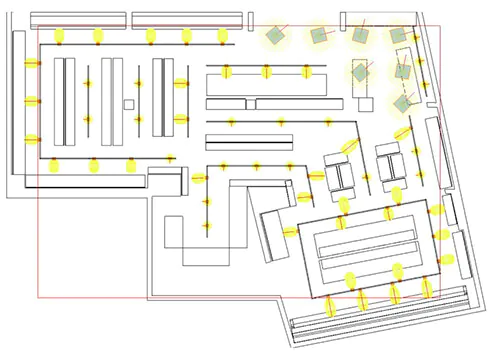 lighting design drawing