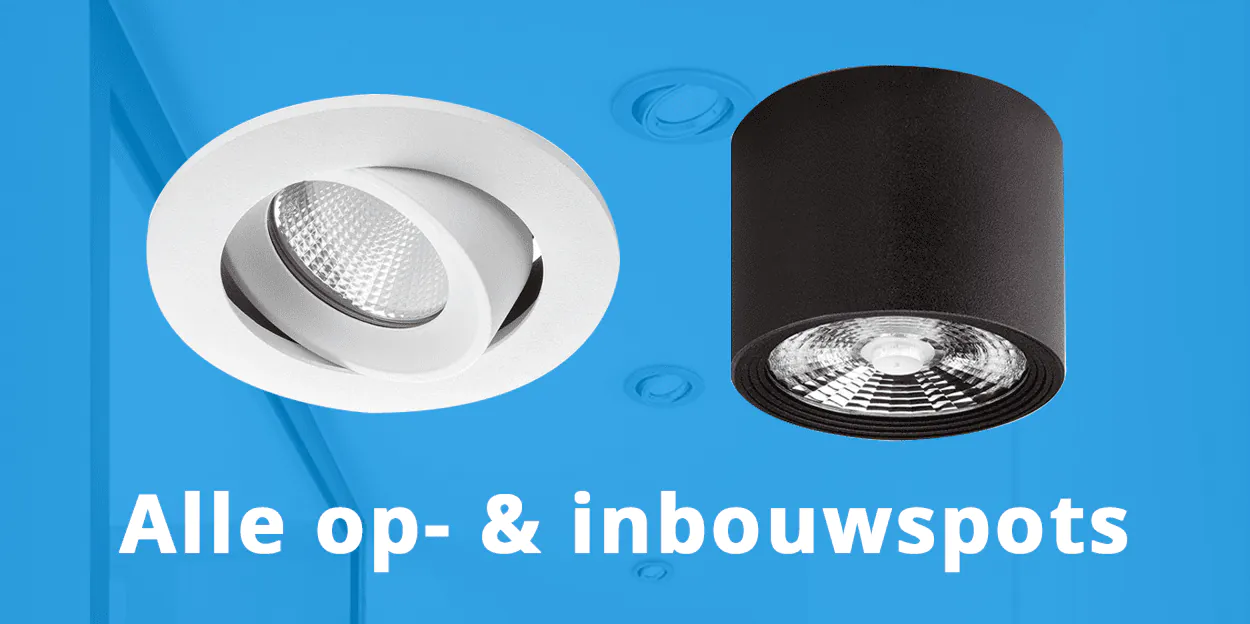 LED op- en inbouwspots
